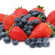 strawberry blueberry coulis sous vide