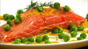 sous vide salmon