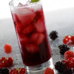 raspberry infused iced tea
