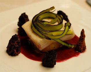 Halibut Beurre Rouge