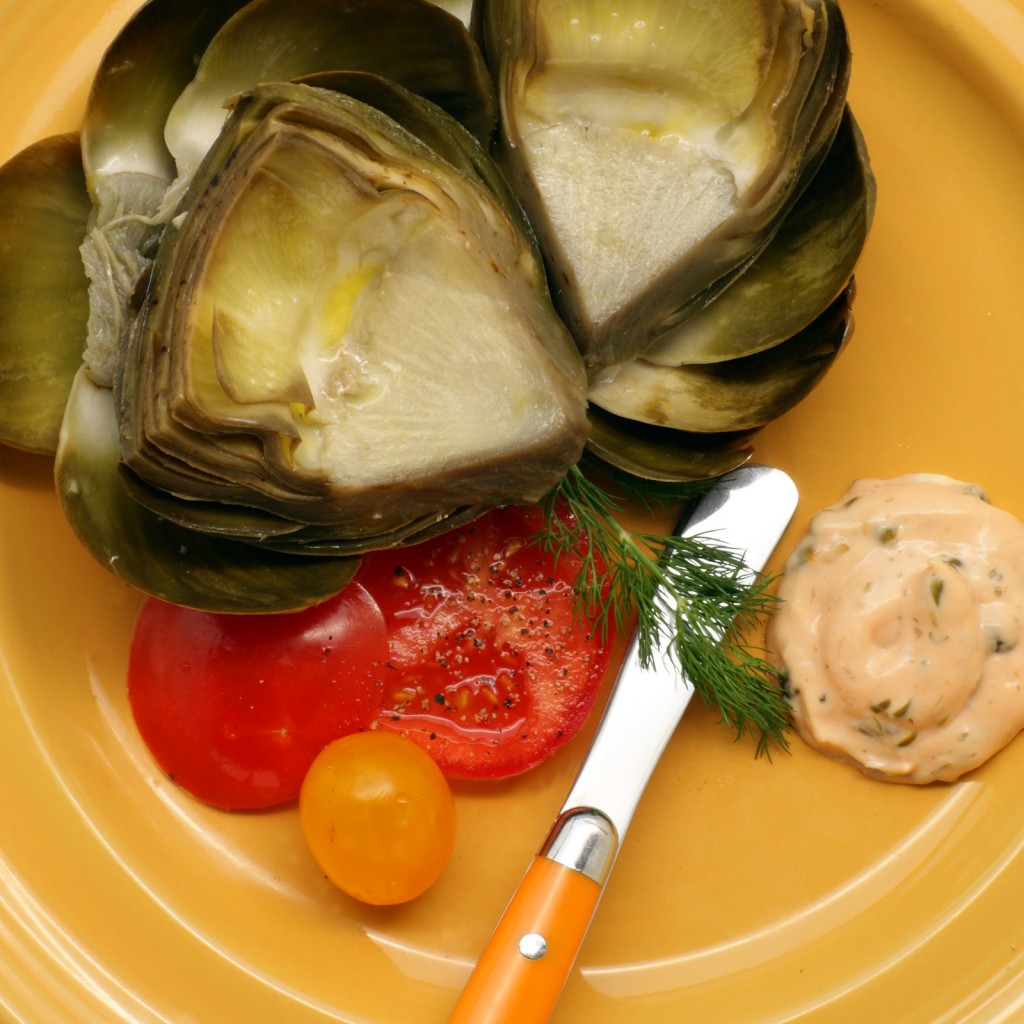 Grilled Sous Vide Artichokes with Lemon and Butter SousVide Supreme Blog