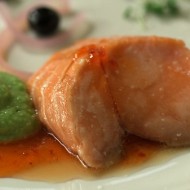 Sous Vide Scottish Salmon with Kafir Lime and Thai Chili