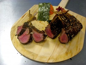 togarashi lamb sous vide