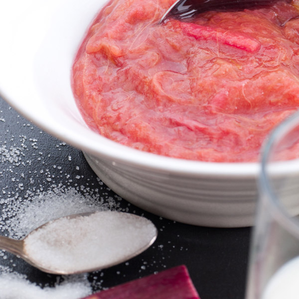 Spicy Rhubarb Compote #sousvide