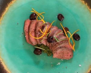 Merino Lamb Loin with Olive Tapenade #sousvide