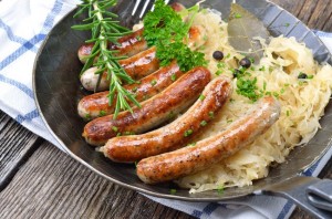 Bratwurst_and_Sauerkraut photo