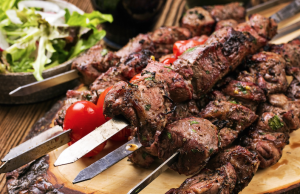 Lamb Tikka Shaslick (Lamb Kebobs)