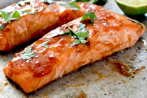 Cranberry BBQ Salmon