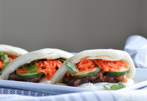 Adobo Pork Belly Steam Buns