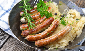 Beer Braised Brats