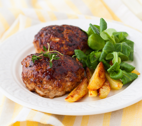 stuffed buffalo burgers sous vide