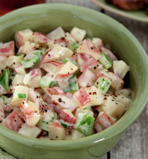 barbecued potato salad sous vide recipe