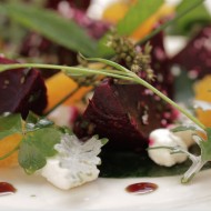 fresh beet salad sous vide