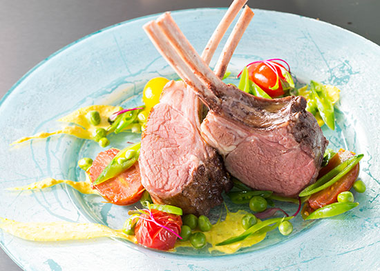 Sous Vide American Lamb with Tomato Confit by Chef Jason Wilson