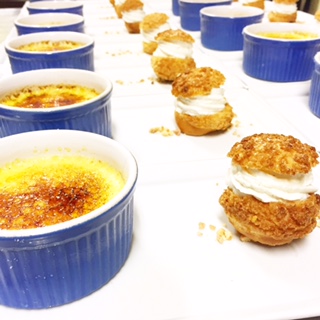 saffron creme brulee sous vide